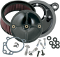 S&S CYCLE Super Stock™ Stealth Air Cleaner Kit - Black 170-0057