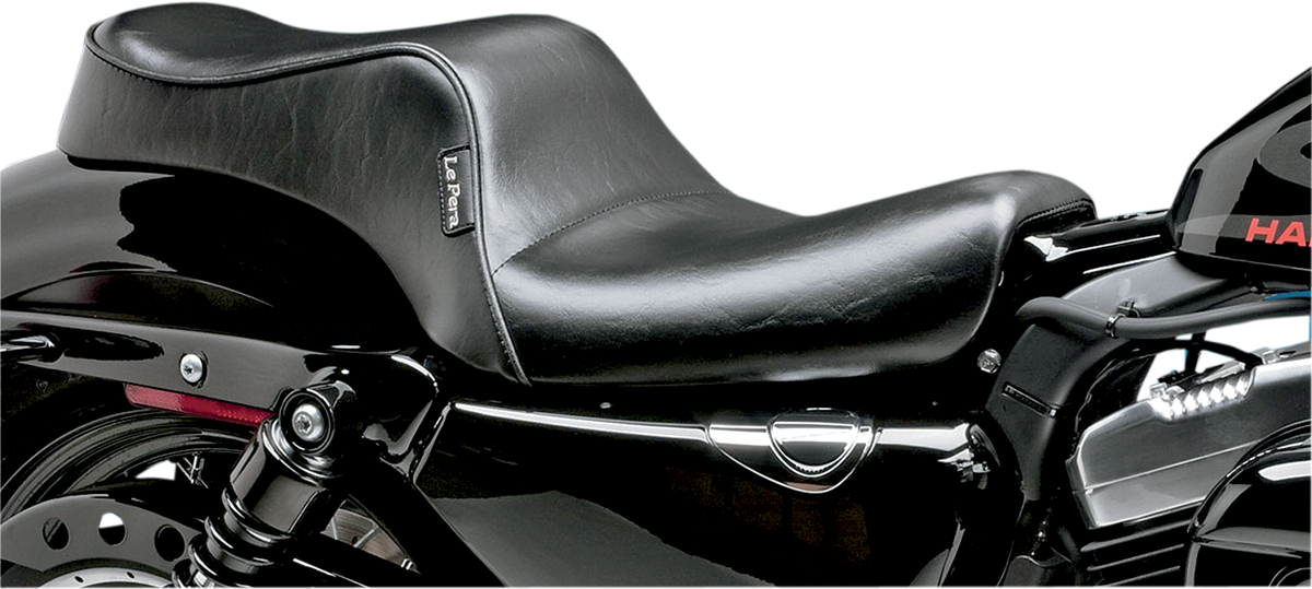 LE PERA Cherokee Seat - Smooth - Black - XL '04-'22 LK-026S