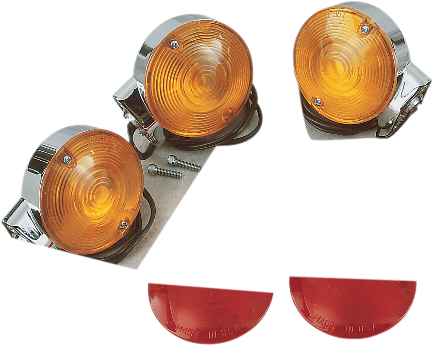 CHRIS PRODUCTS Turn Signal Kit for Late FL - Single/Dual Filament, Part 0011