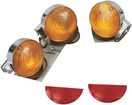 CHRIS PRODUCTS Turn Signal Kit for Late FL - Single/Dual Filament, Part 0011