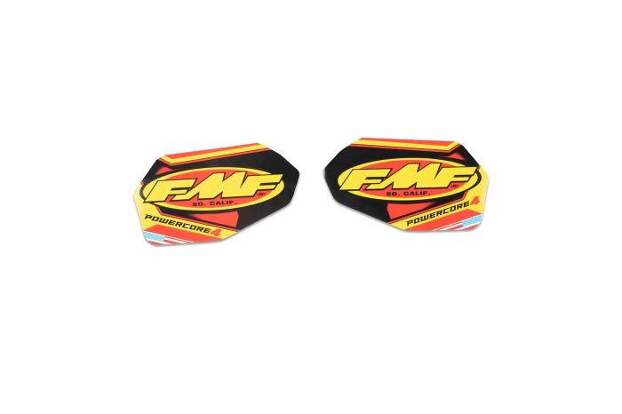 FMF POWERCORE 4 2-PART WRAP LOGO DECAL REPLACEMENT