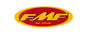 FMF 5" OVAL STICKER (YEL/RED) (100 PACK)