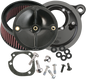 S&S CYCLE Super Stock™ Stealth Air Cleaner Kit - Black 170-0060