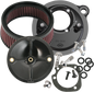 S&S CYCLE Super Stock™ Stealth Air Cleaner Kit - Black 170-0093