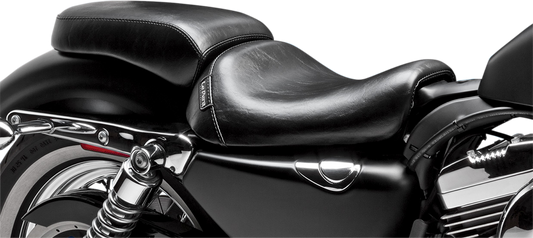 LE PERA Bare Bones Pillion Pad - Smooth - Black - XL '10-'22 LK-006P