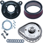 S&S CYCLE Mini Teardrop Stealth Air Cleaner Kit - Chrome 170-0437