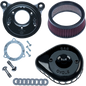 S&S CYCLE Mini Teardrop Stealth Air Cleaner Kit - Gloss Black 170-0438