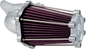 PERFORMANCE MACHINE (PM) Fast Air Intake Cleaner - Chrome 0206-2049-CH