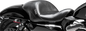 LE PERA Aviator Up Front Solo Seat - Smooth - Black - XL '04-'22 LFU-316