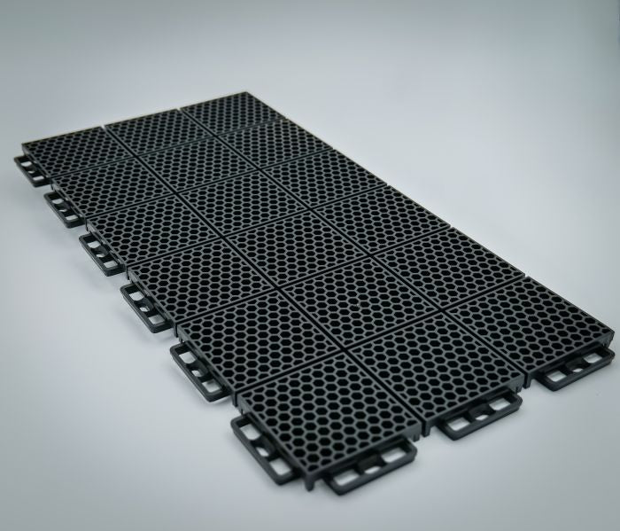 PROTECH FLOORING - SMOOTH - 24 PC. - BLK.