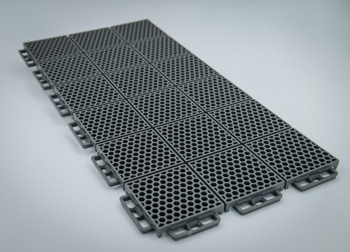 PROTECH FLOORING - SMOOTH - 24 PC. - GREY