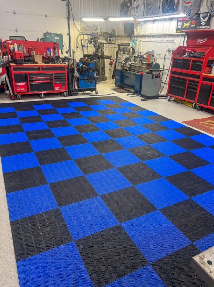 FLOORING, PROTECH, SMOOTH, BLUE, 24 PIECE