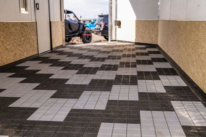 FLOORING, PROTECH, SMOOTH, LIGHT GRAY, 24 PIECE