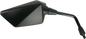 EMGO Mirror - Side View - Polygon - Black - Right 20-49221