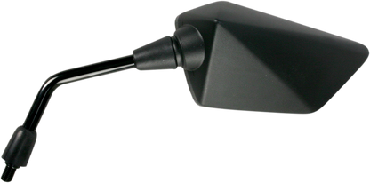 EMGO Mirror - Side View - Polygon - Black - Left 20-49222