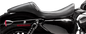 LE PERA Daytona Sport Daddy Long Legs Seat - Smooth - Black - XL '04-'22 LF-542DLS
