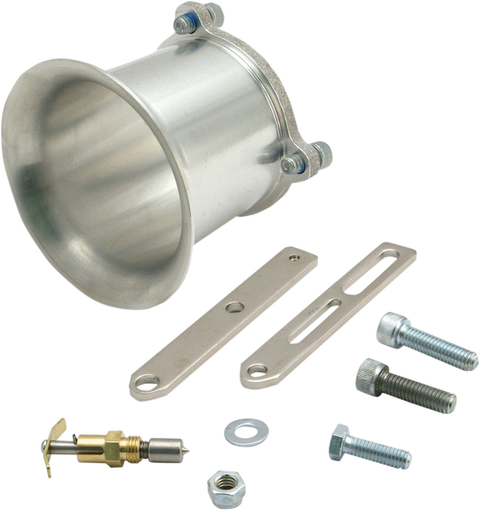 S&S CYCLE Air Horn Conversion Kit - Super E/G Carburetor - 2.5" 17-0484