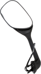 EMGO Mirror - Side View w/Integrated Turn Signals - Oval - Black - Left 20-55262