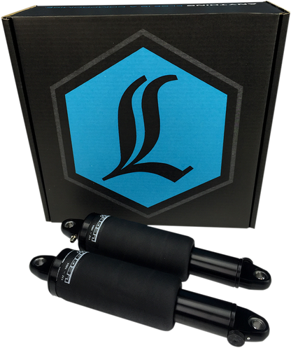 LEGEND SUSPENSION AIR-A FL Adjustable Air Suspension with Black Handlebar Control for FLH - Part 1311-0153