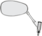 EMGO Mirror - Euro - Side View - Cat Eye - Chrome - Left - Each 20-86839