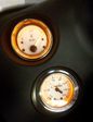 Legend Suspension Fairing Mounted LED Backlit PSI Gauge – Silver, Part Number 2212-0485