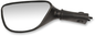 EMGO Mirror - OEM - Replacement - Side View - Oval - Black - Left - Each 20-31502