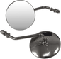 EMGO Mirrors - Side View - Smooth/Round - Short Stem - Pair - Universal 20-21794
