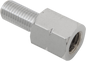 EMGO Adapter - Mirror - Universal - M10 x 1.25 Male | M10 x 1.25 (Left Hand) Female - Chrome 20-28143