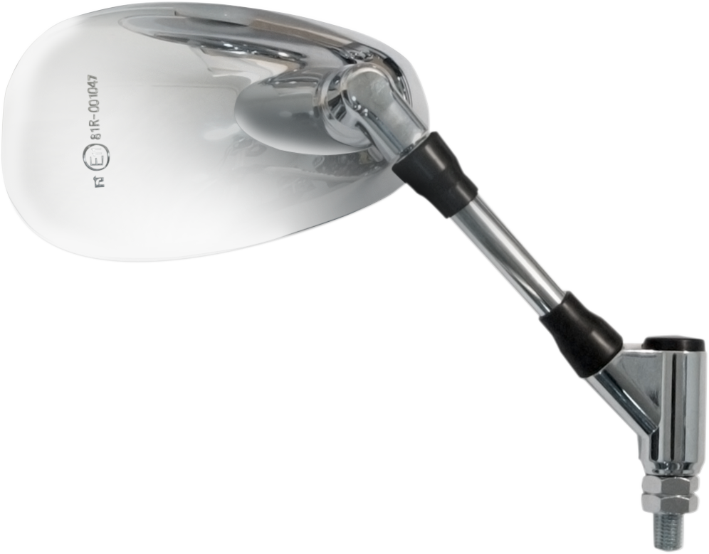 EMGO Mirror - Side View - Oval - Chrome - Right 20-34921