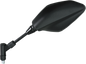 EMGO Mirror - Side View - Polygon - Black - Left 20-34932