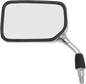 EMGO Mirror - Side View - Rectangle - Chrome - Left 20-37392