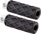 ARLEN NESS Diamond Foot Pegs - Passenger - Black 400-047