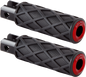 ARLEN NESS Diamond Foot Pegs - Driver - Red 400-058