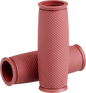 BILTWELL Replacement Alumicore Grip Sleeves - 1" - Recoil - Oxblood 6707-0301