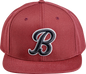 BILTWELL Script B Hat - Maroon 8002-4040-00