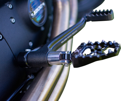BURLY BRAND MX Evolution Driver Pegs - Black - Sportster/Dyna B13-1015B