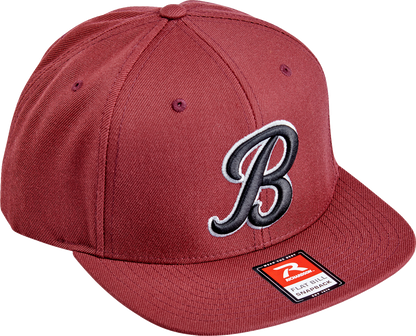 BILTWELL Script B Hat - Maroon 8002-4040-00
