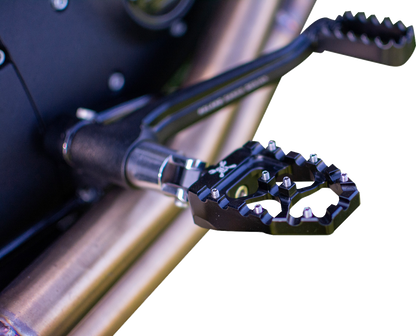 BURLY BRAND MX Evolution Driver Pegs - Black - Sportster/Dyna B13-1015B