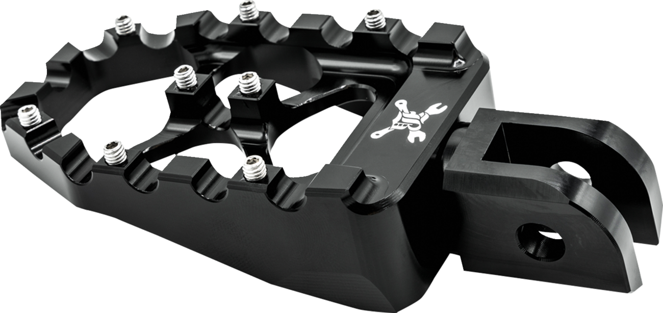 BURLY BRAND MX Evolution Driver Pegs - Black - Softail B13-1016B