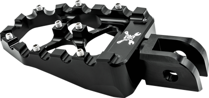 BURLY BRAND MX Evolution Driver Pegs - Black - Softail B13-1016B