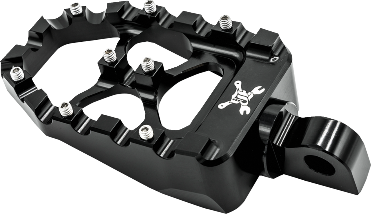 BURLY BRAND MX Evolution Driver Pegs - Black - Sportster/Dyna B13-1015B