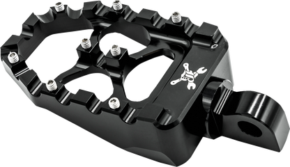 BURLY BRAND MX Evolution Driver Pegs - Black - Sportster/Dyna B13-1015B