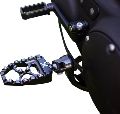 BURLY BRAND MX Evolution Driver Pegs - Black - Sportster/Dyna B13-1015B