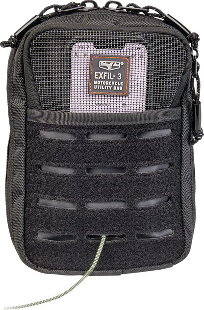 BILTWELL EXFIL-3 Bag 2.0 - Black 3015-01