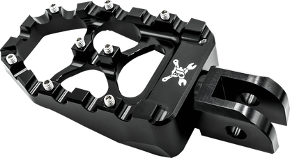 BURLY BRAND MX Evolution Driver Pegs - Black - Softail B13-1016B
