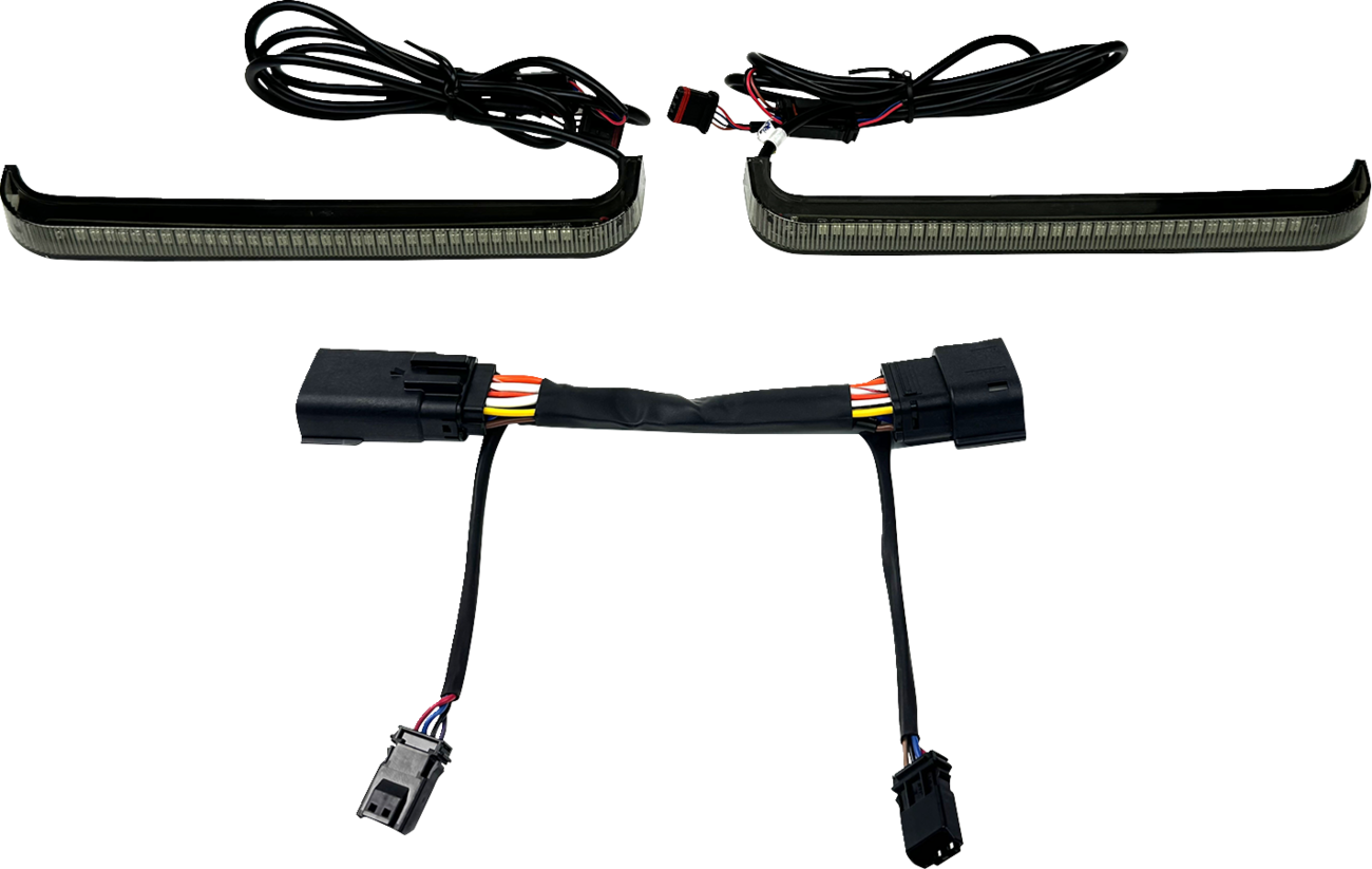 CUSTOM DYNAMICS LED Saddlebag Light - Low-Profile - Smoke CD-LP-23-S