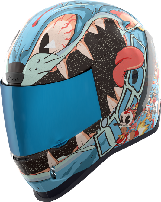 ICON Airform™ Helmet - 9 Lives - MIPS® - Blue - Medium 0101-17385