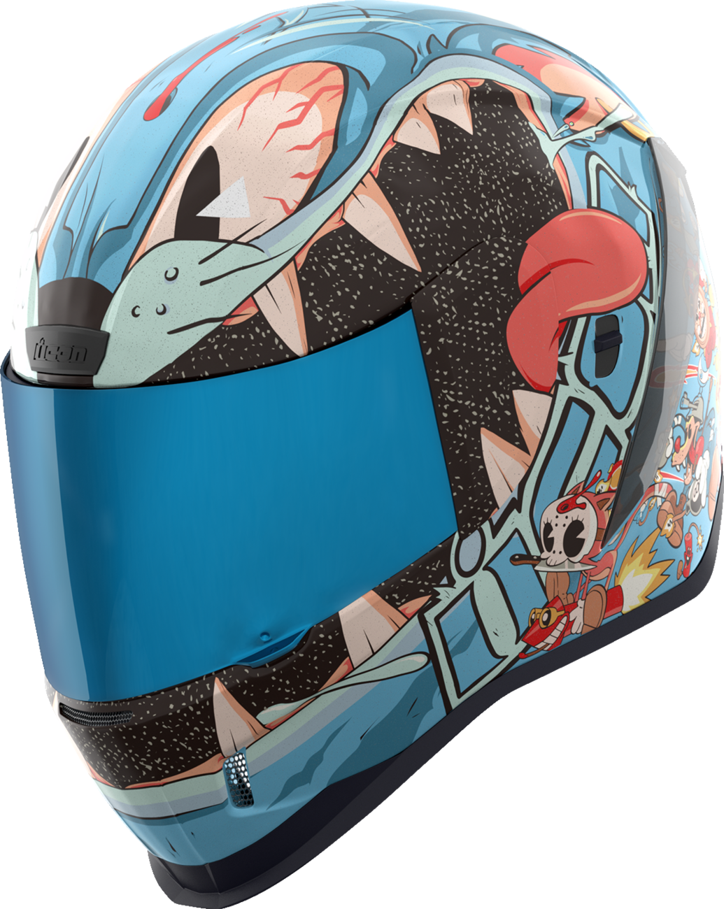 ICON Airform™ Helmet - 9 Lives - MIPS® - Blue - Large 0101-17386