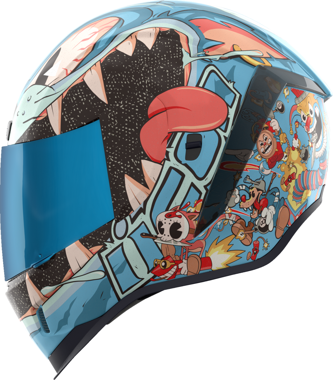 ICON Airform™ Helmet - 9 Lives - MIPS® - Blue - Large 0101-17386
