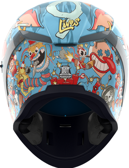 ICON Airform™ Helmet - 9 Lives - MIPS® - Blue - Small 0101-17384